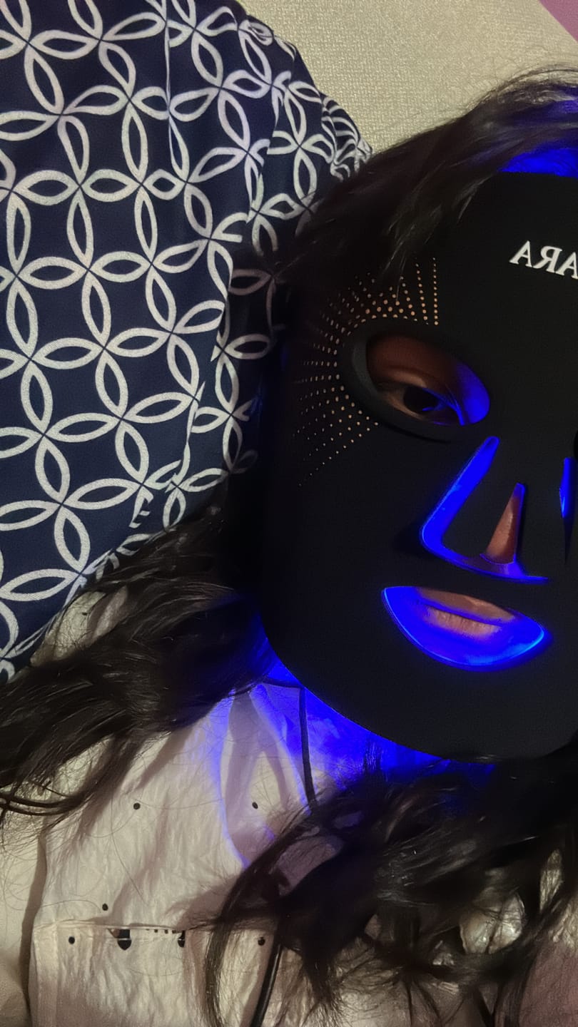 Customer photo review of Lumara Máscara LED