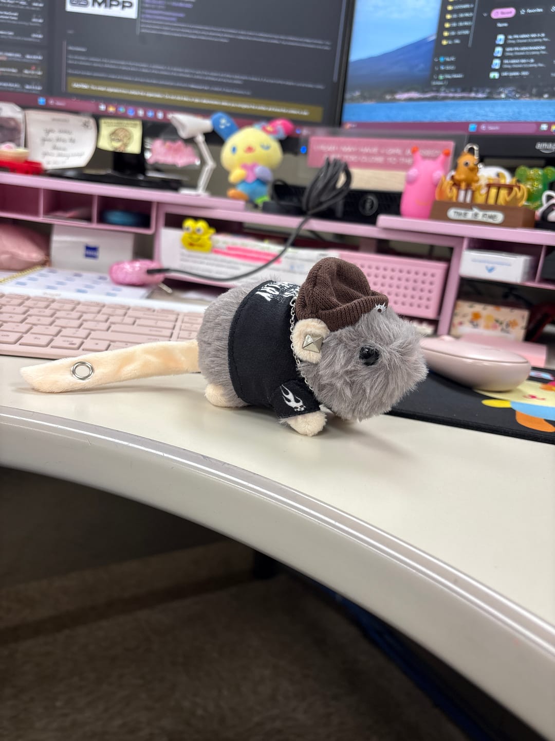 Customer photo review of PUNK RAT PLUSHIES