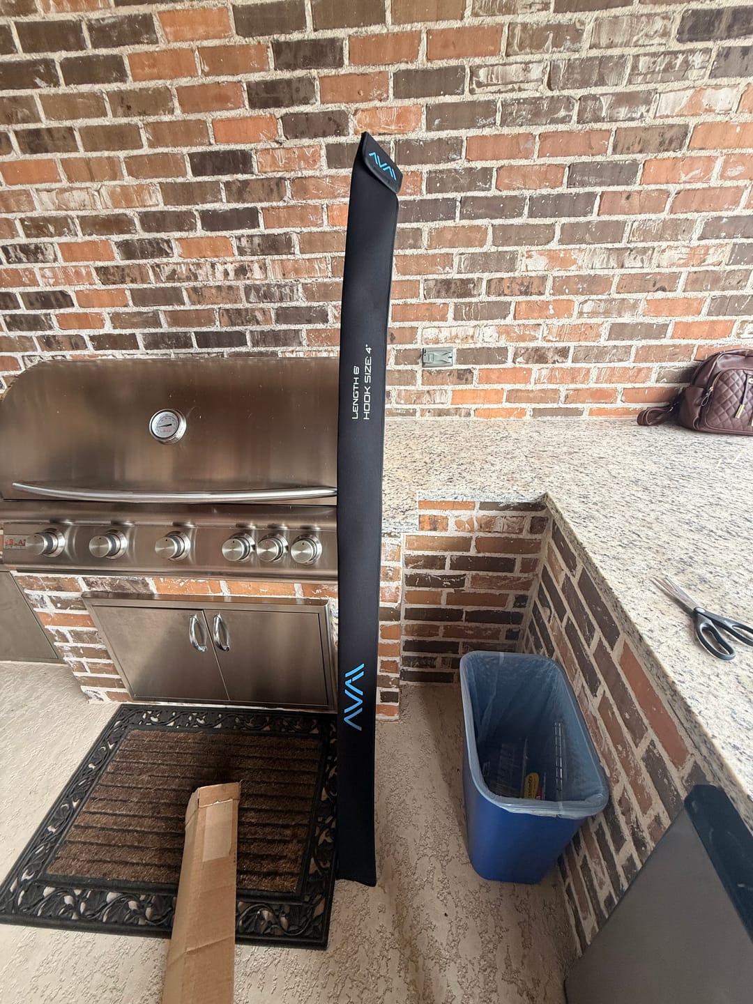 Customer photo review of Premium 6ft Carbon Fiber Composite Gaff