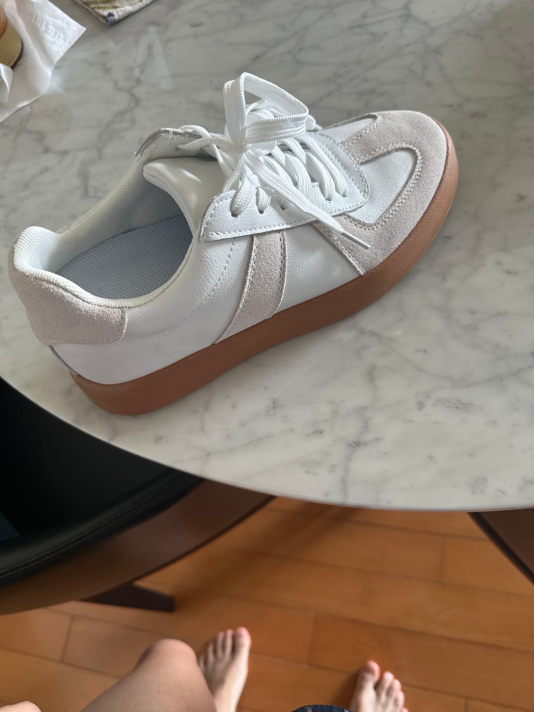 Customer photo review of 4-Layer Adjustable Heel Inserts