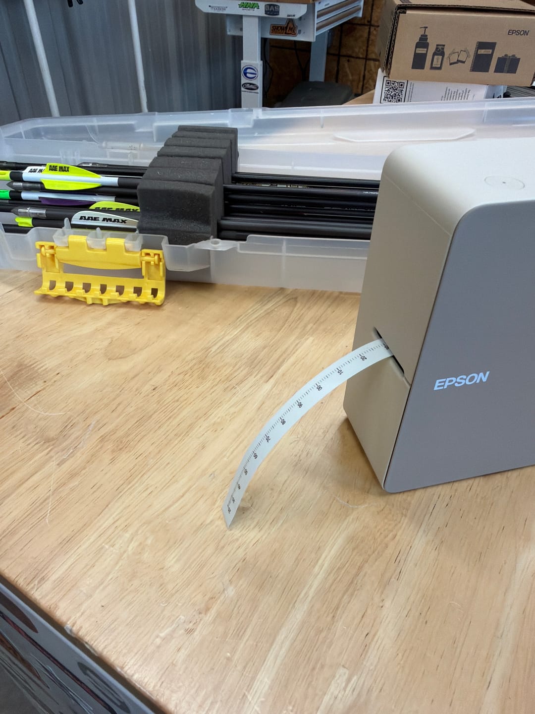 Customer photo review of Epson LW-C610PX Printer
