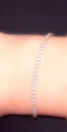 Customer photo review of Monaco Tennis Bracelet