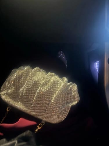 Customer photo review of Mila Poche x Dazzle clutch