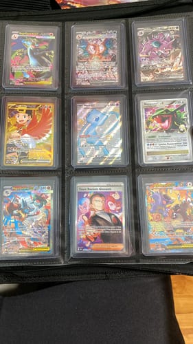Customer photo review of Purple Evil - Toploader Trading Card Binder