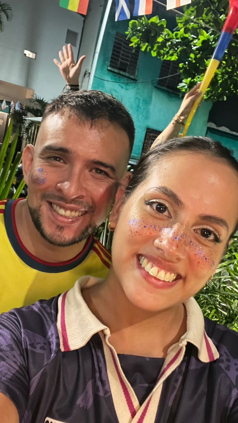 Customer photo review of PRE-VENTA Stickers Temporales para Apoyar la Tricolor - Nipskin®