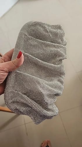 Customer photo review of Mila Poche x Dazzle clutch