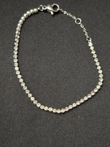 Customer photo review of Monaco Tennis Bracelet