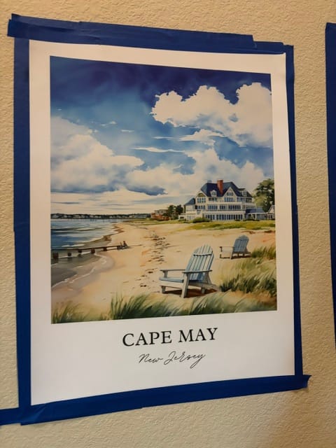 Customer photo review of Cape May, New Jersey – Watercolor Art Print