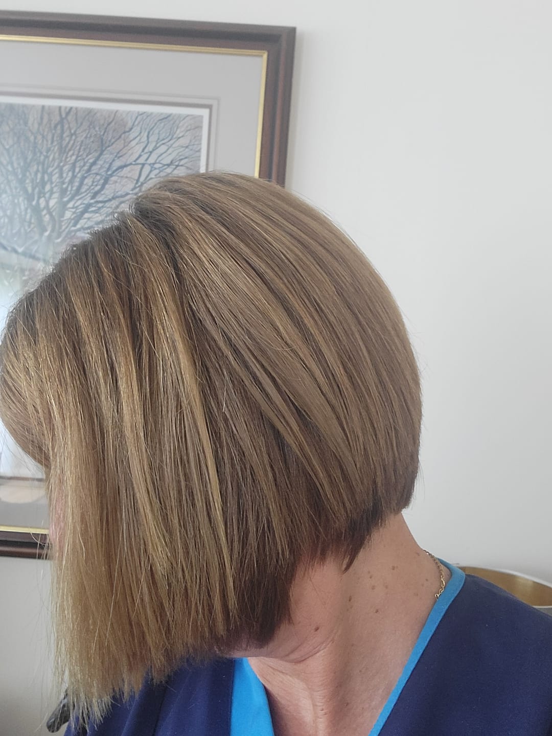 Customer photo review of At-home keratin treatment