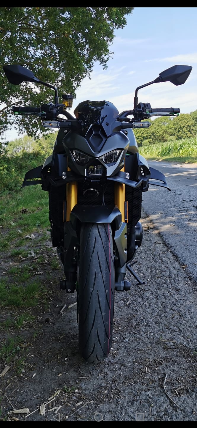 Customer photo review of PUIG D12 Spoiler | mit ABE | matt-schwarz | passend für Kawasaki Z900 / SE - Modelle (2025-2026)