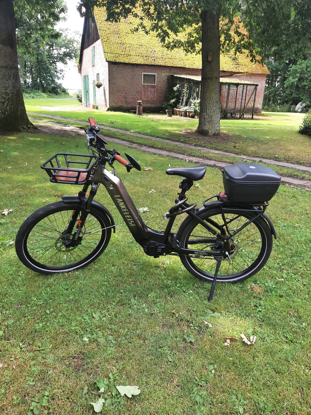 Customer photo review of Front Basket For Lankeleisi MG600 Plus/MG600 Lite