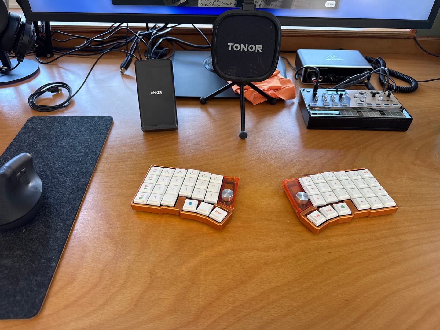 Customer photo review of Cornix - Split Low-Profile Split Ergonomic Keyboard (5th Batch - May)