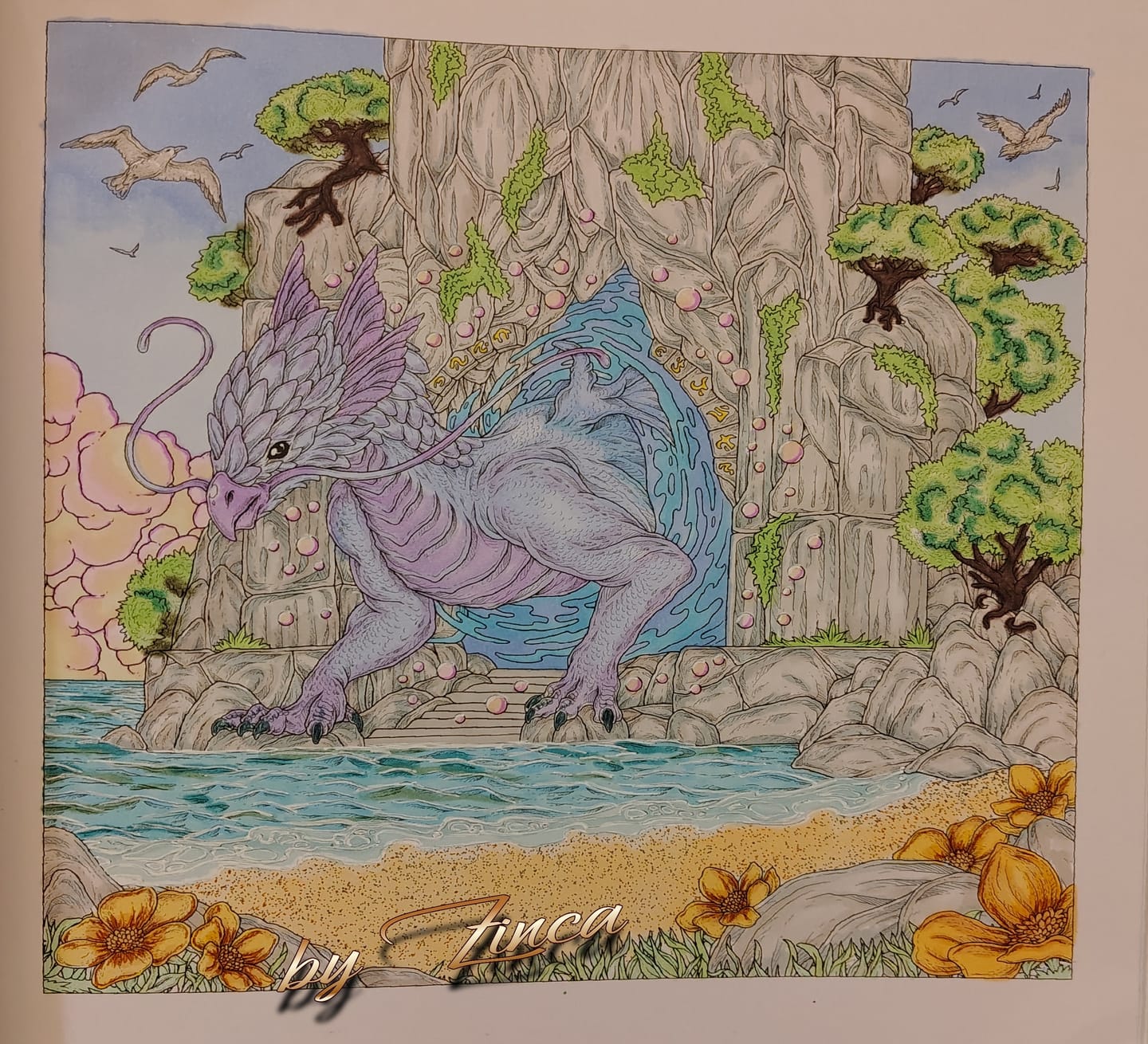 Customer photo review of Ohuhu Oahu 320 Colors Dual Tips Alcohol Art Markers, Fine & Chisel (New Color Codes)