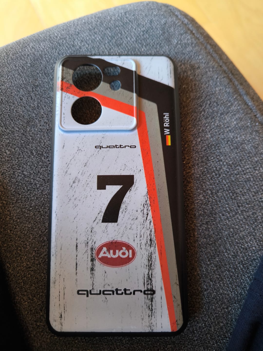 Customer photo review of Audi Quattro S1 E2 Pikes Peak Livery - Individuelle Handyhülle für Xiaomi