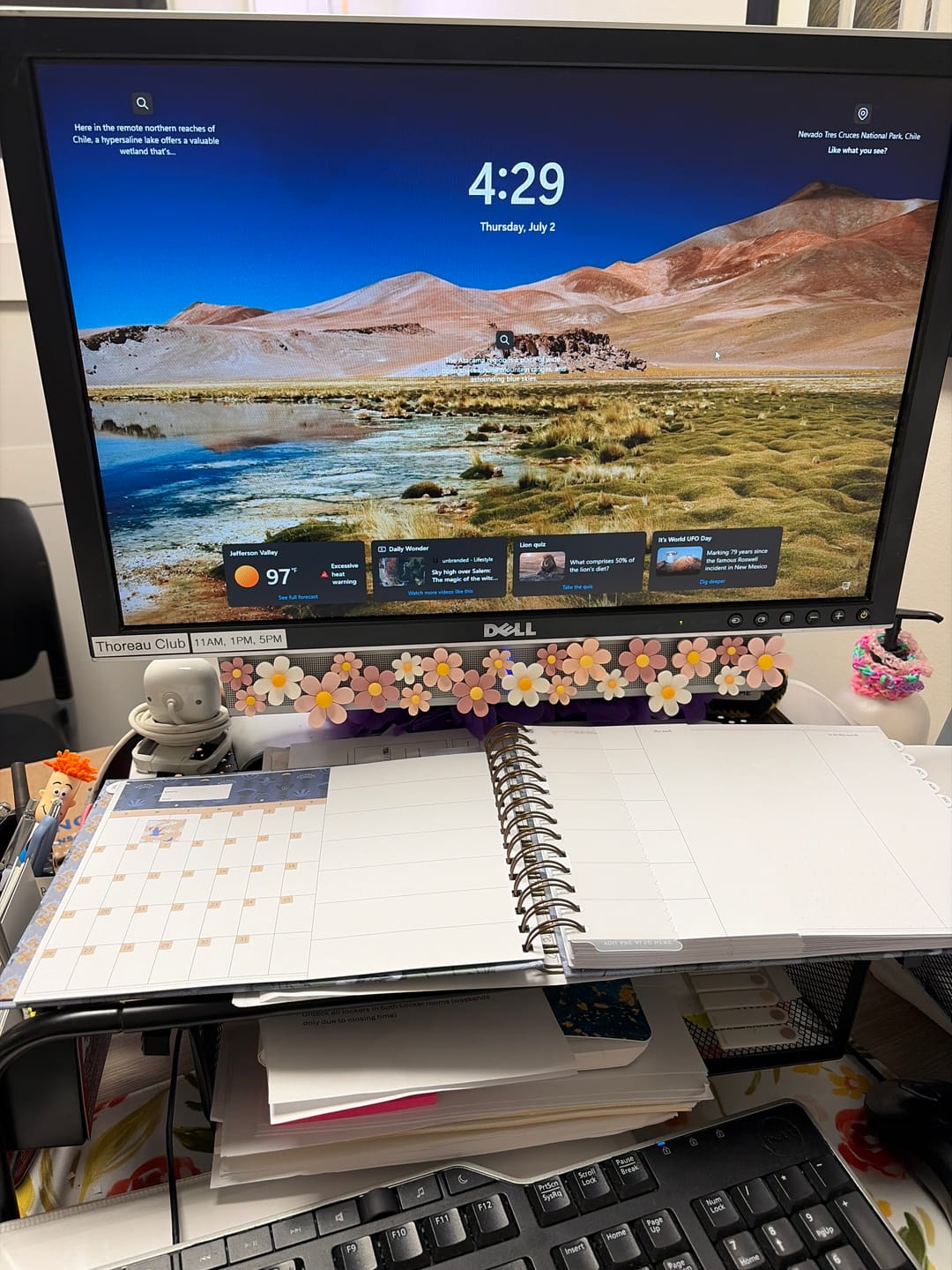 Customer photo review of Undated | The Nancy Planner | Moonblossom