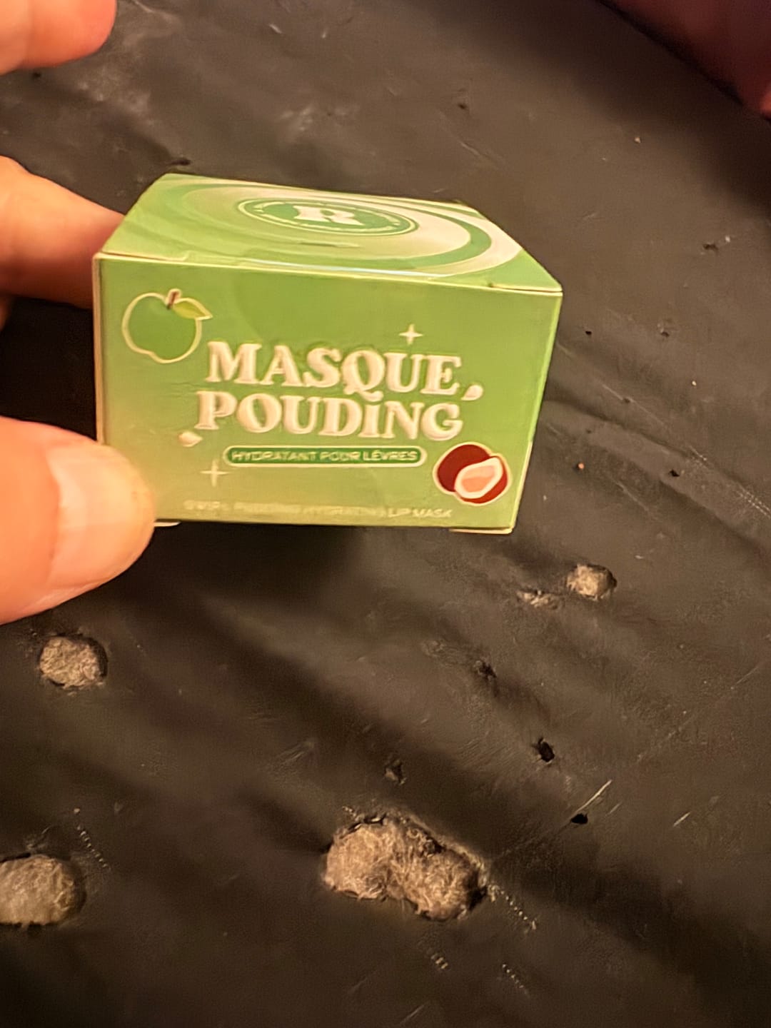 Customer photo review of Hydrating Pudding Lip Mask