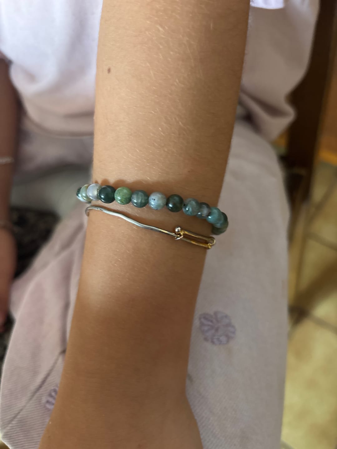 Customer photo review of Bracelet Mystère OFFERT