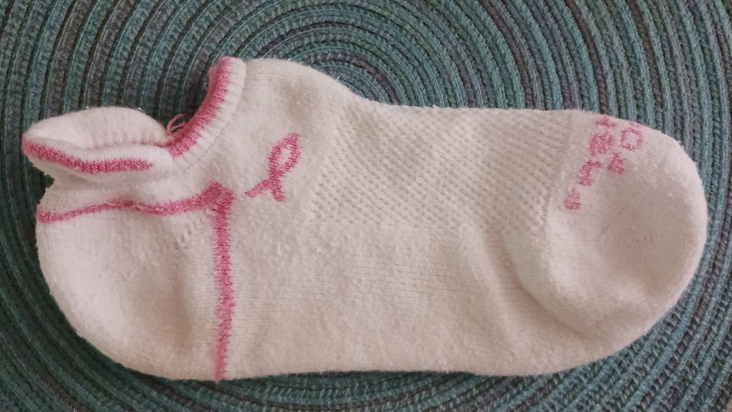 Customer photo review of 3 Pair Women's Cotton Low Cut Tab Socks