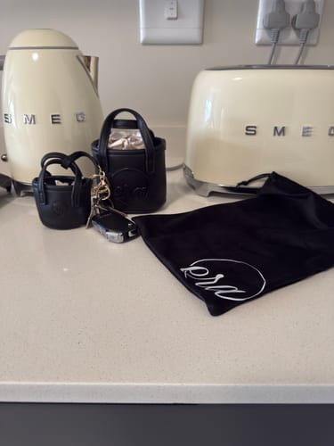 Customer photo review of Black Era Baby Tote (Miniature Bag)