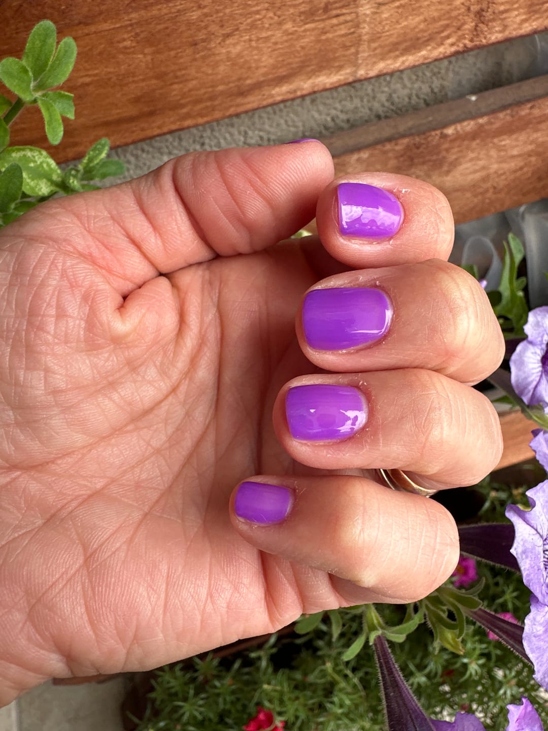 Customer photo review of Base Restructura - 15 ml Trasparente LCI