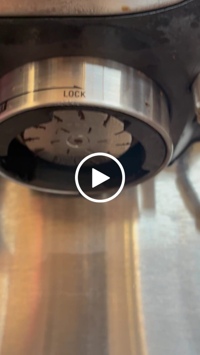 Customer video review of High Diffusion Espresso Shower Screen - Breville