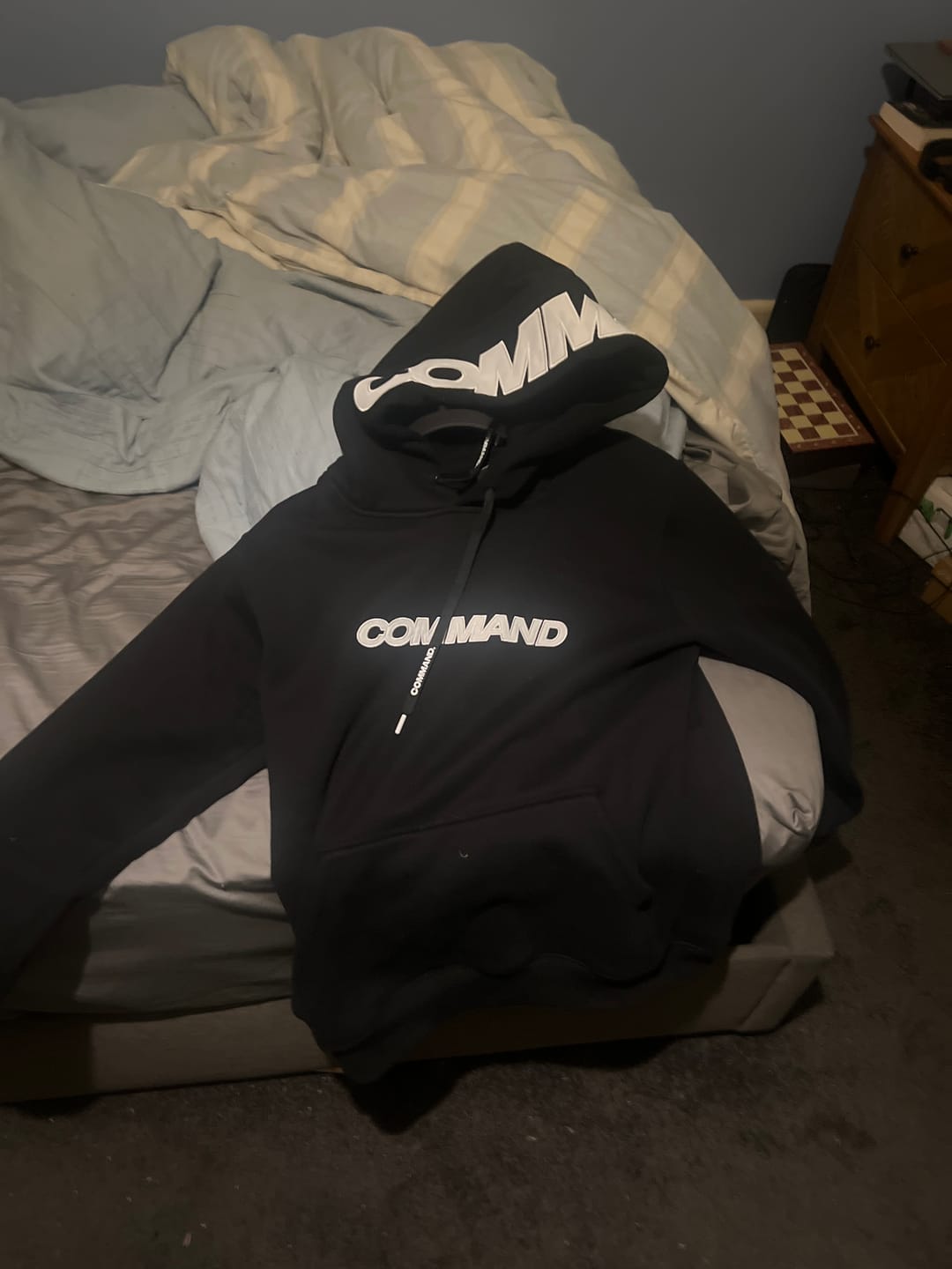 Customer photo review of BLACK AURA HOODIE