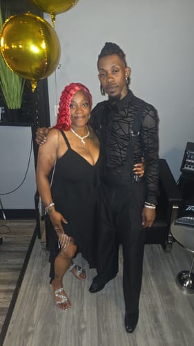 Customer photo review of Men's Solid Color Wide Leg Jumpsuit SKUL54423
