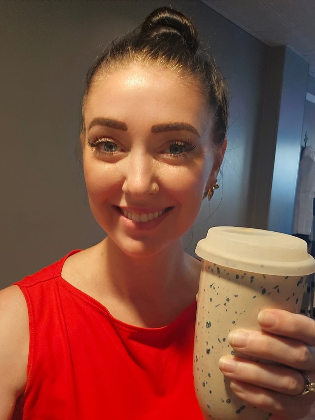 Customer photo review of Orchid Cup 16oz