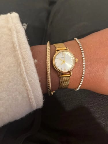 Customer photo review of Monaco Tennis Bracelet