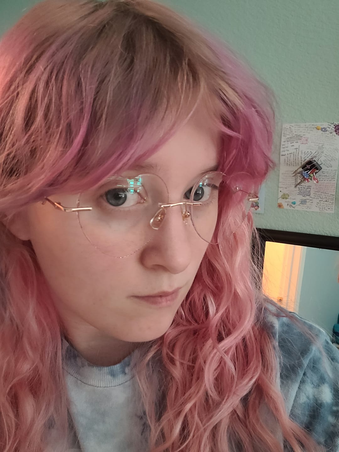 Customer photo review of Lovie Eyeglasses