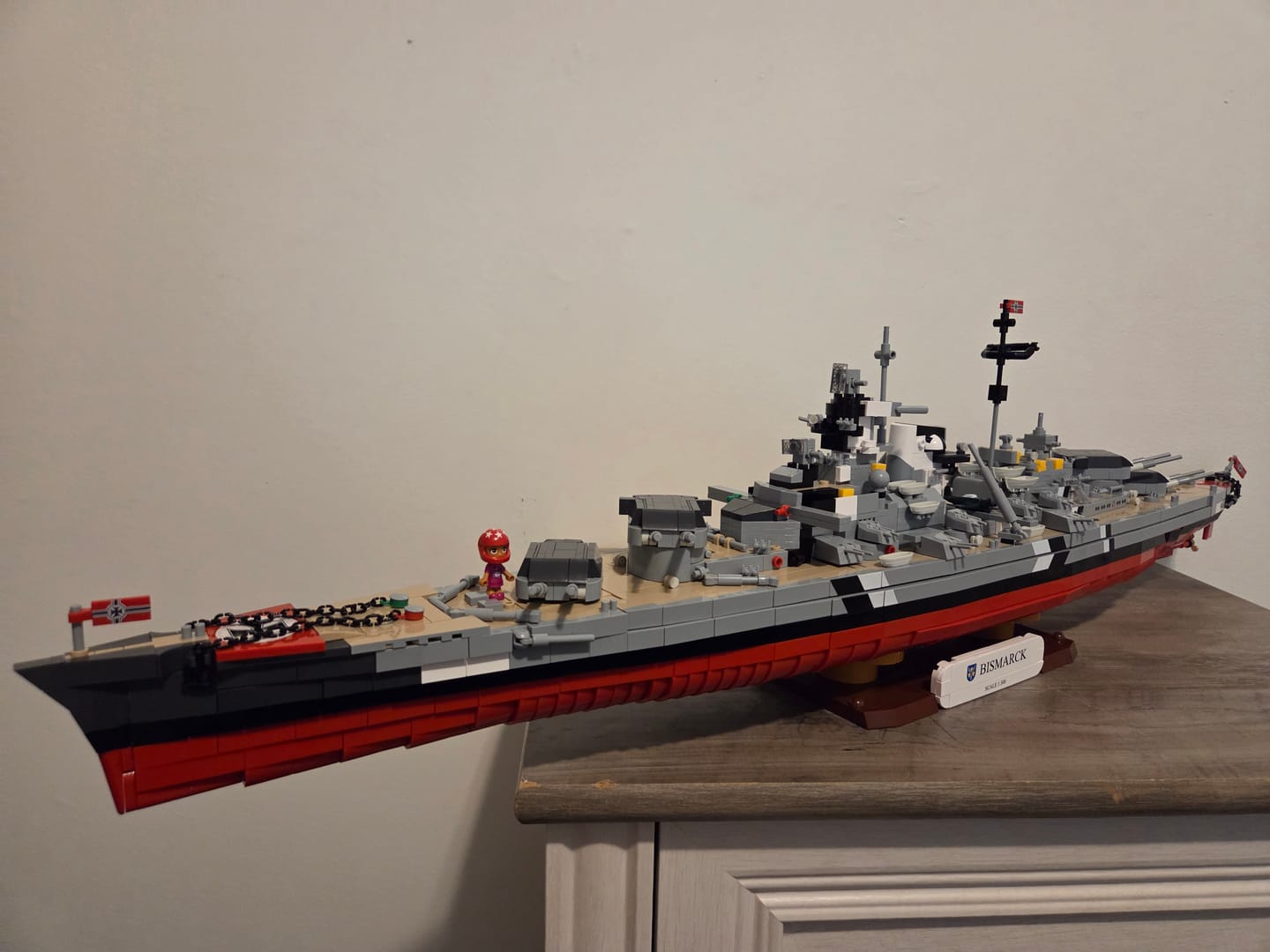 Customer photo review of COBI Battleship Bismarck: Set #4860