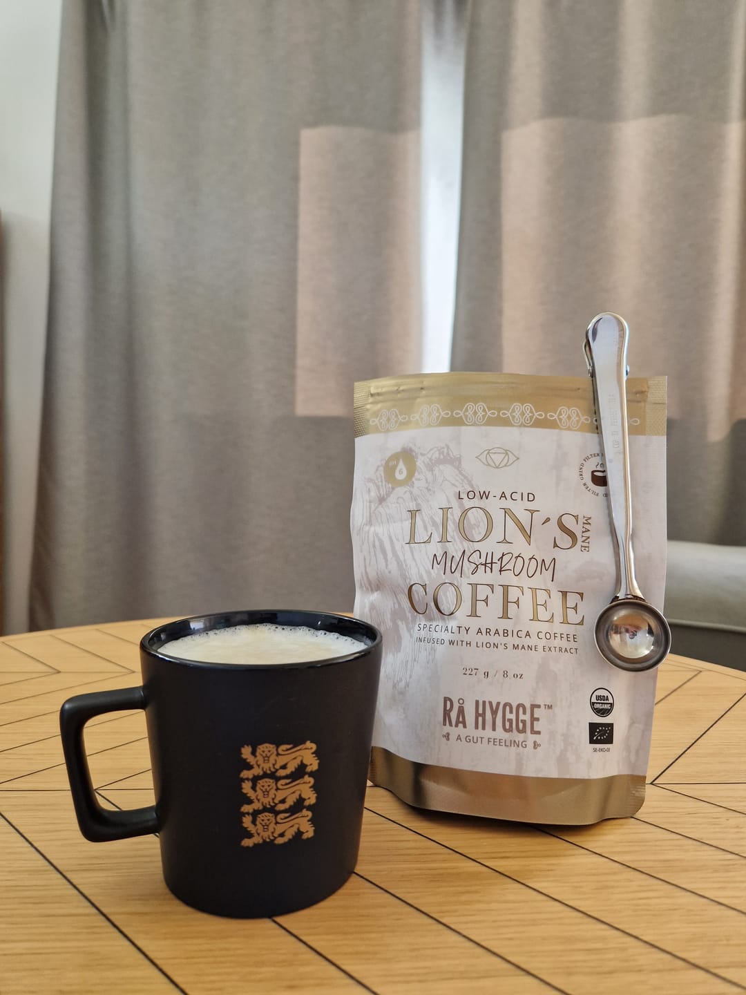 Customer photo review of Filtrijahvatatud lõvilaka kohv | Selge ja rahulik meel