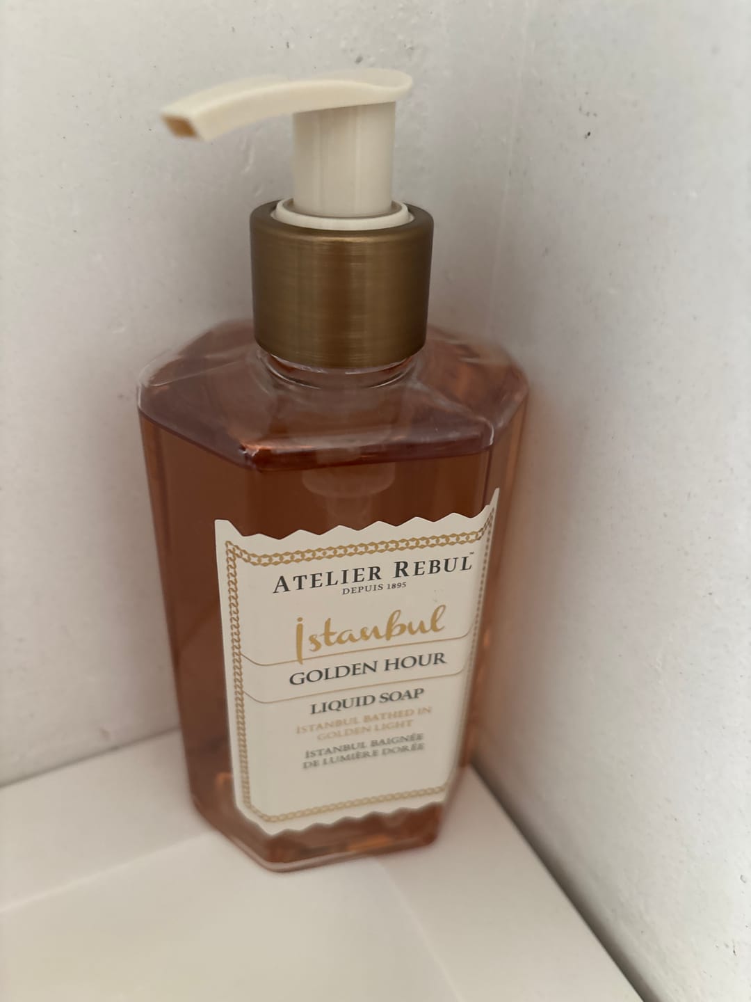 Customer photo review of Istanbul Golden Hour Handzeep 250ml
