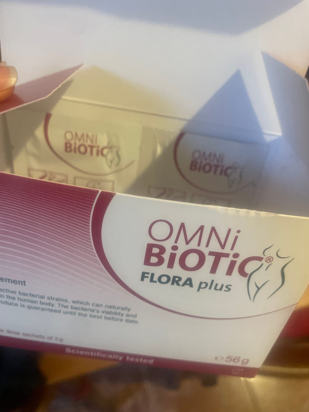 Customer photo review of OMNi-BiOTiC® FLORA plus INT