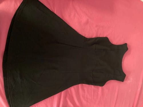Customer photo review of Amara Mini Dress - Black