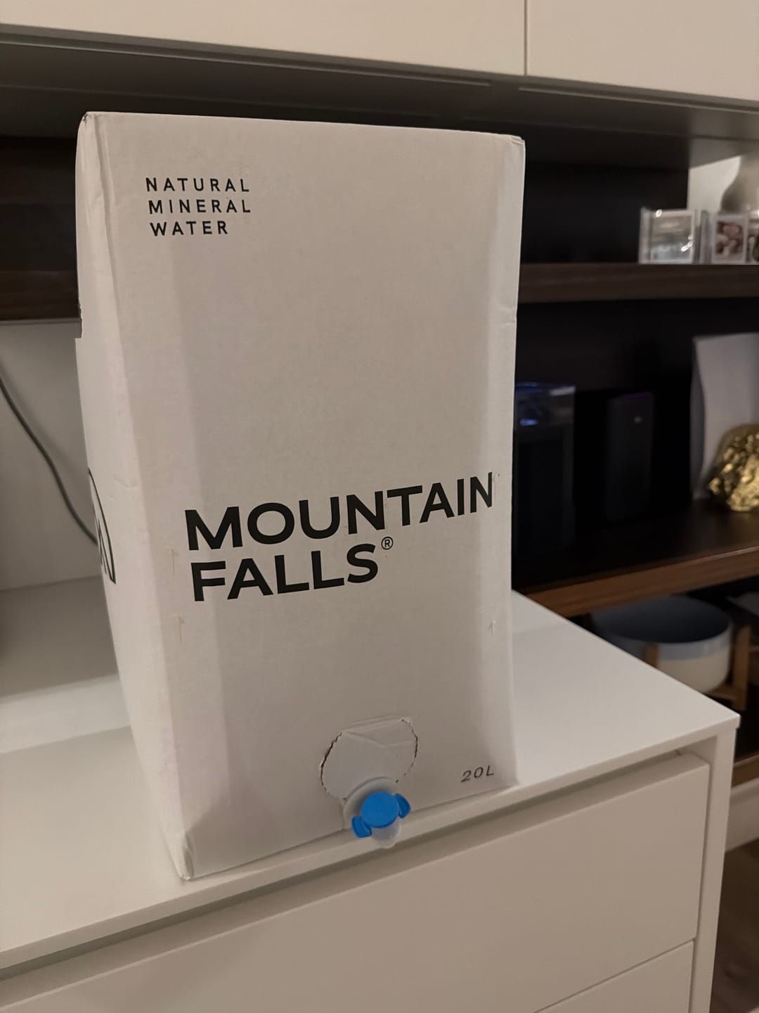 Customer photo review of AcquaBox 20L - Still Mineral Water (on tap Bag-in-Box)