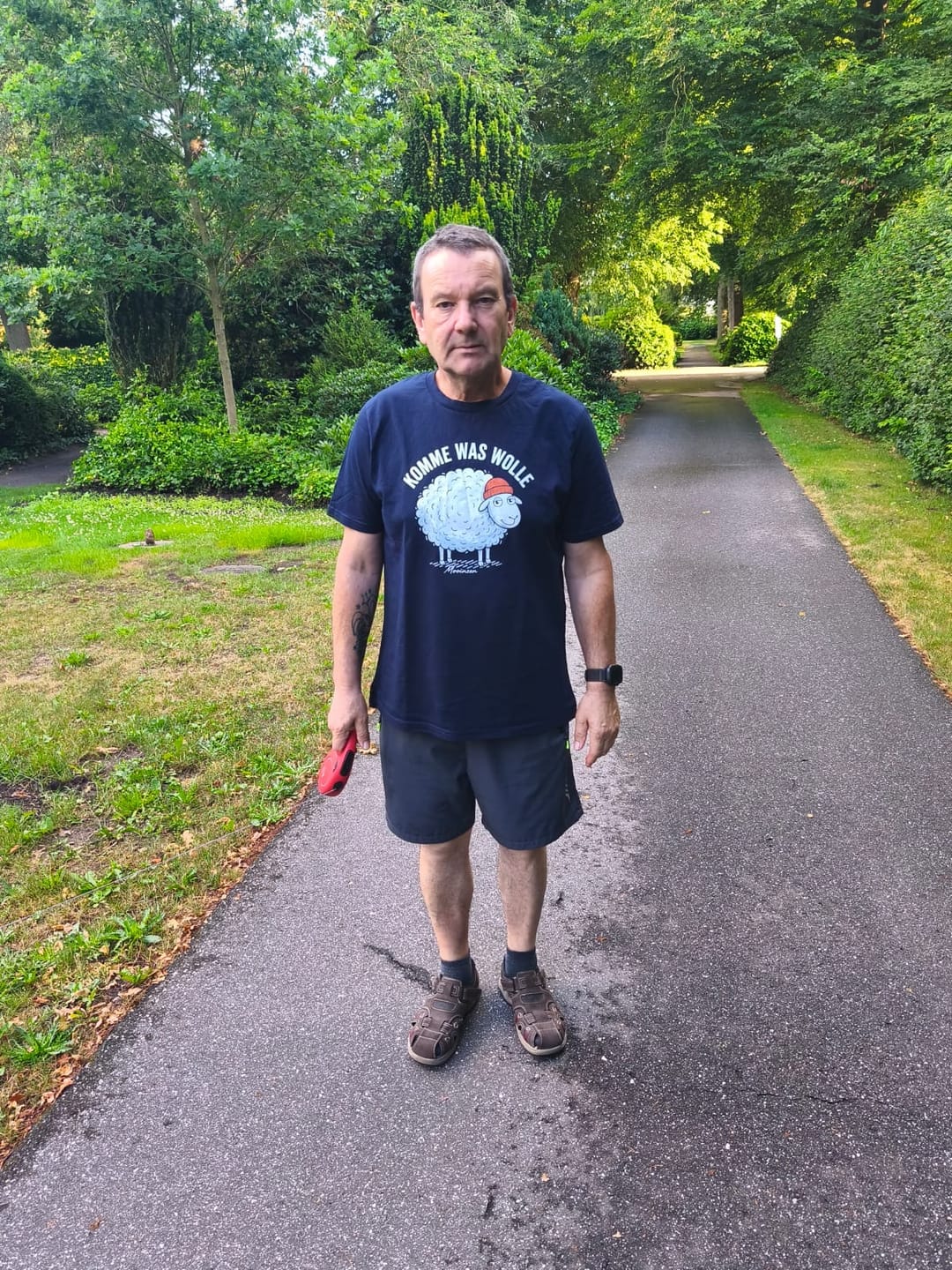 Customer photo review of Komme was wolle   · Herren Premium Bio T-Shirt