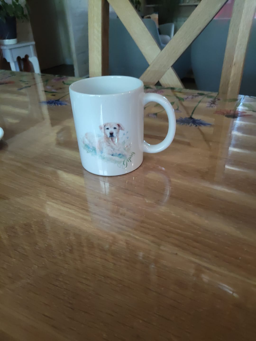 Customer photo review of Aquarell - Mug personnalisé