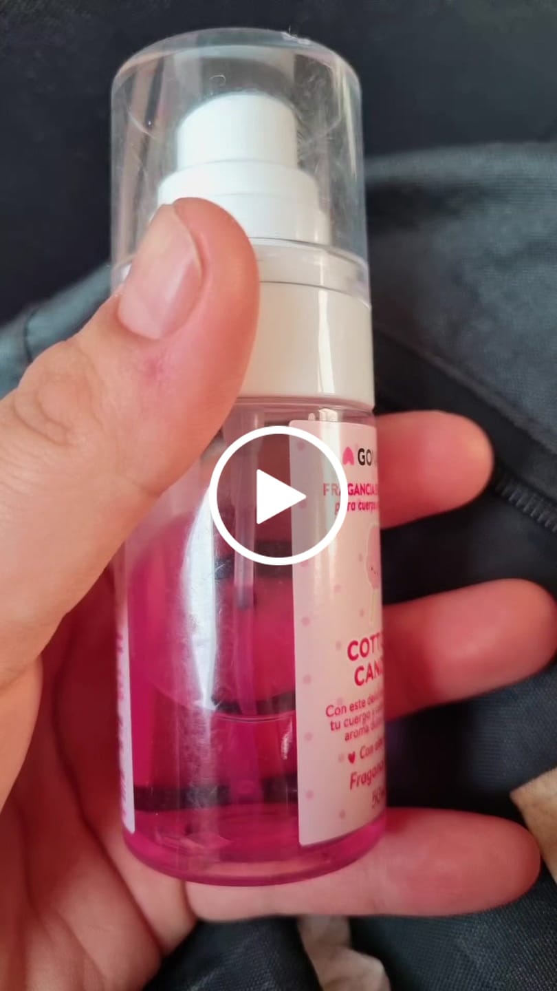 Customer video review of Fragancia Corporal - Cotton Candy
