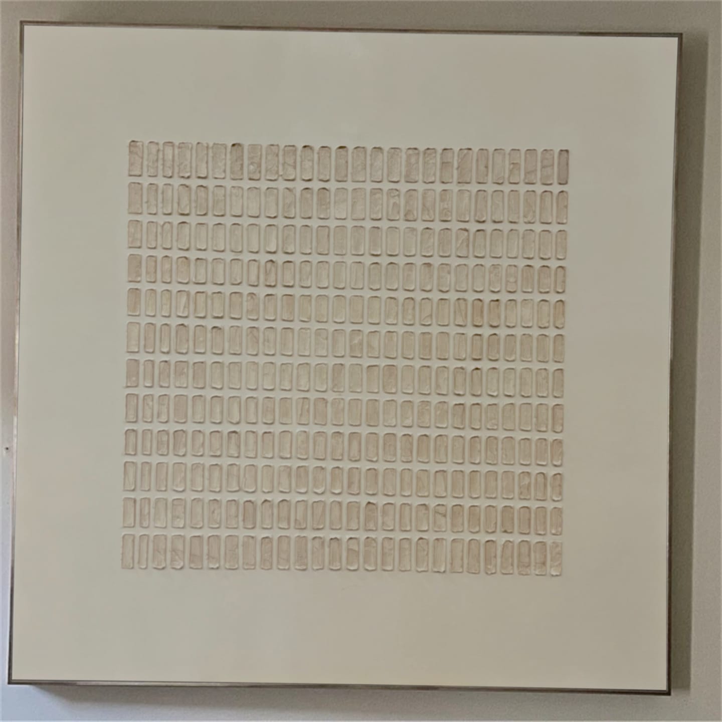 Customer photo review of Wabi Sab Textured Canvas Art #WS908