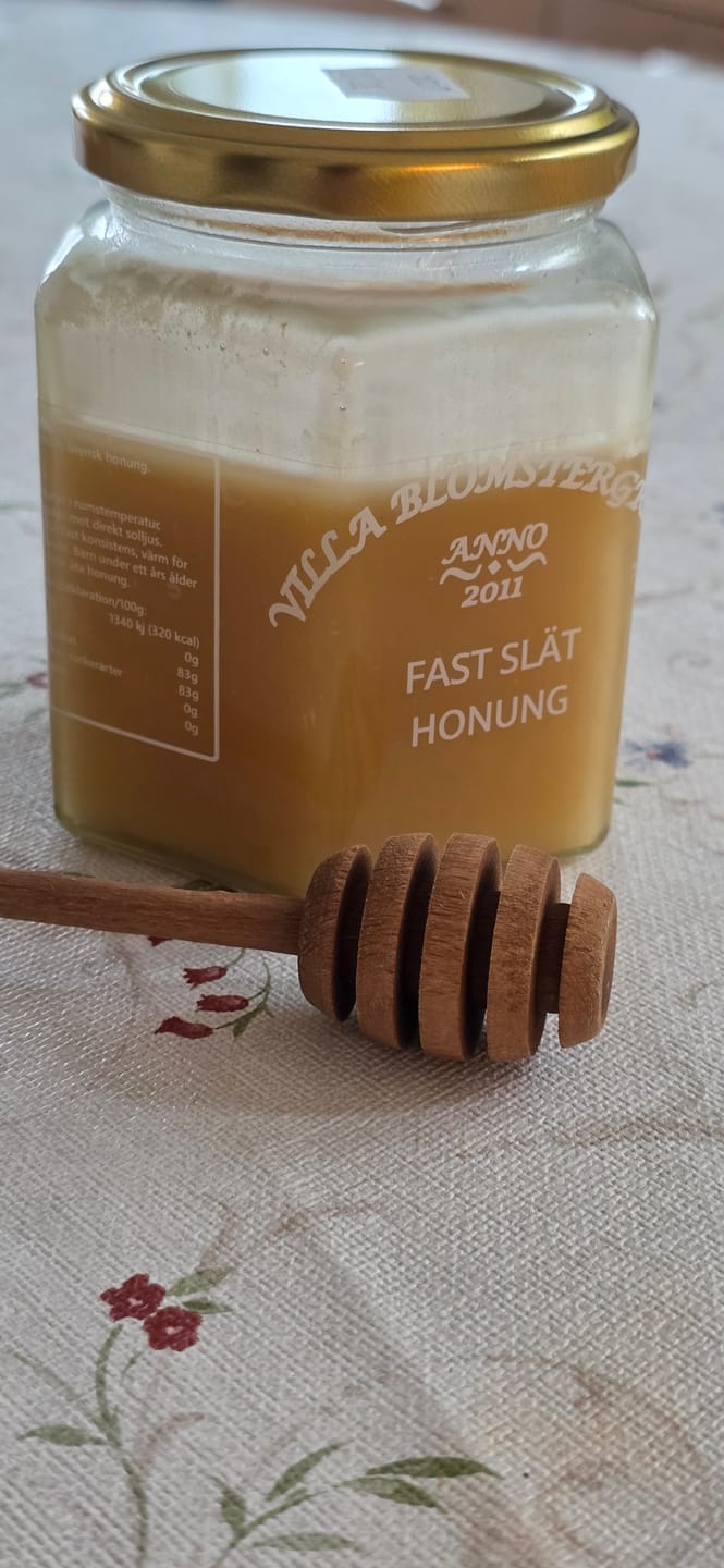 Customer photo review of Fast slät kallslungad Honung från våra Skånska blommor