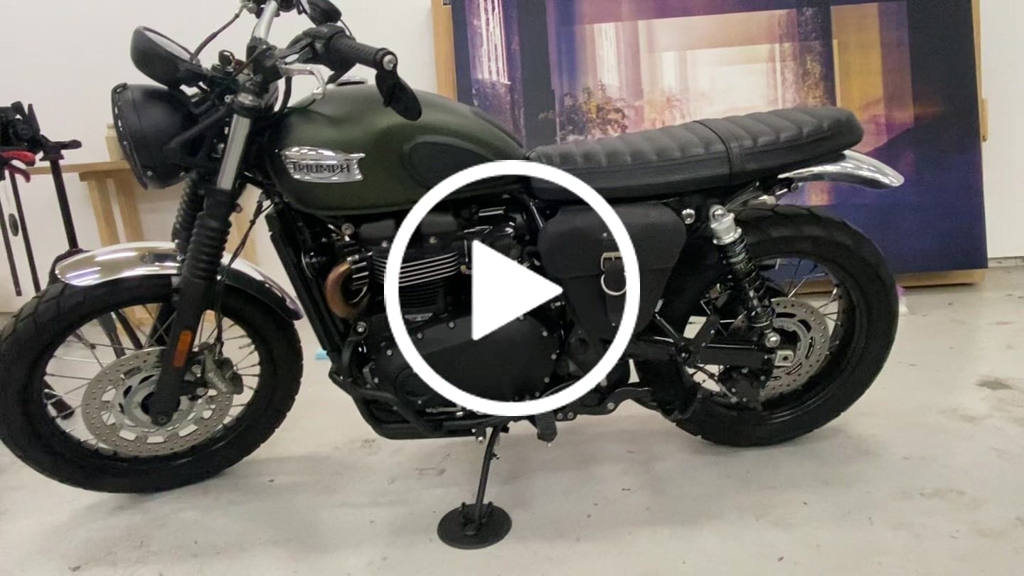 Customer video review of Triumph Side Cover Solo Bag - TSB01