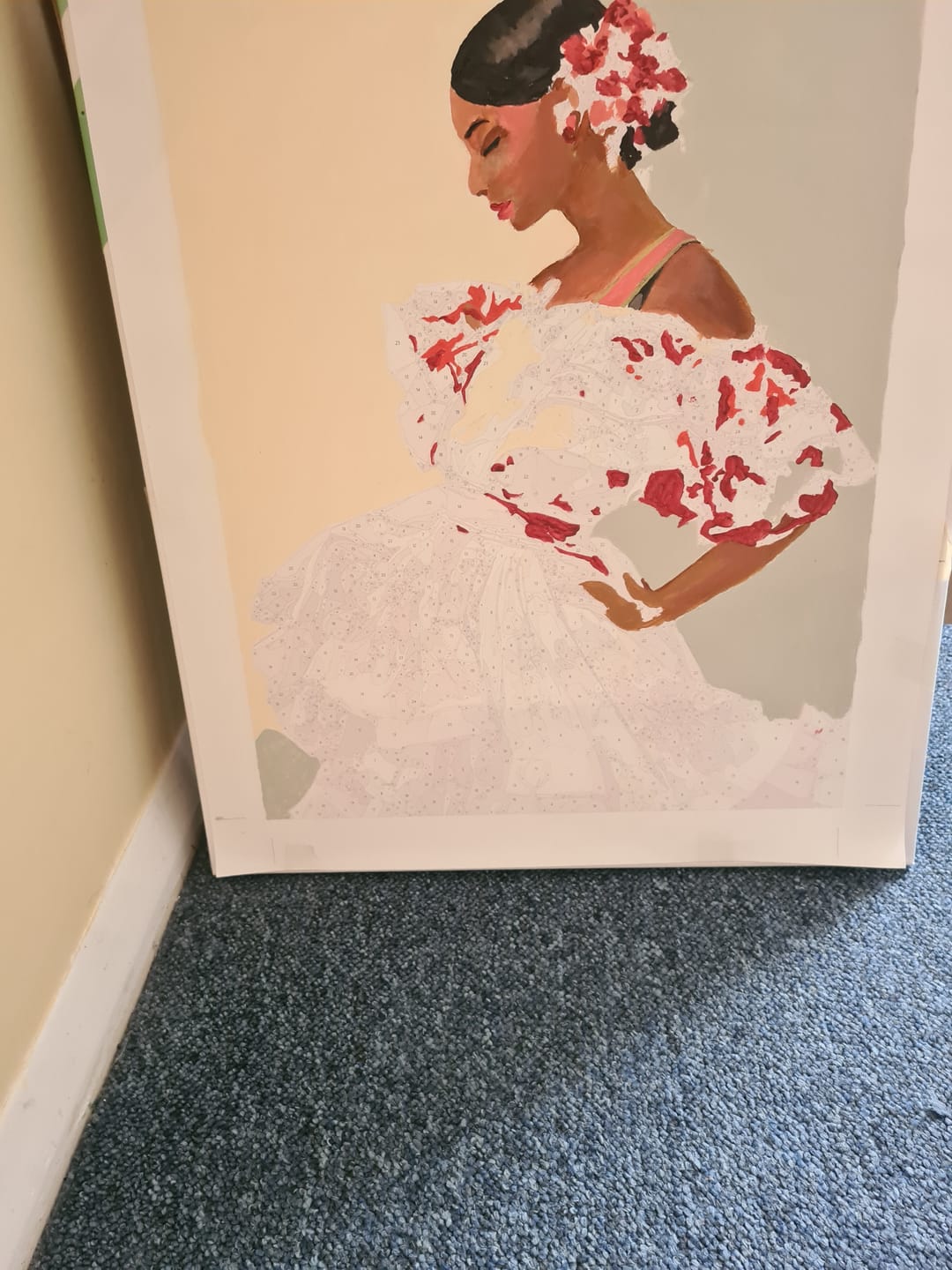 Customer photo review of Senorita | Paint by Number
