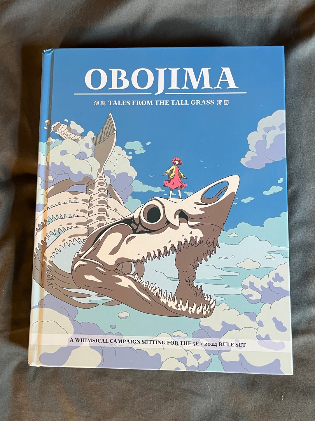 Customer photo review of Obojima: Tales from the Tall Grass – Hardcover Campaign Book