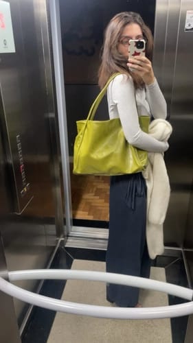 Customer photo review of Céleste Aura Tote