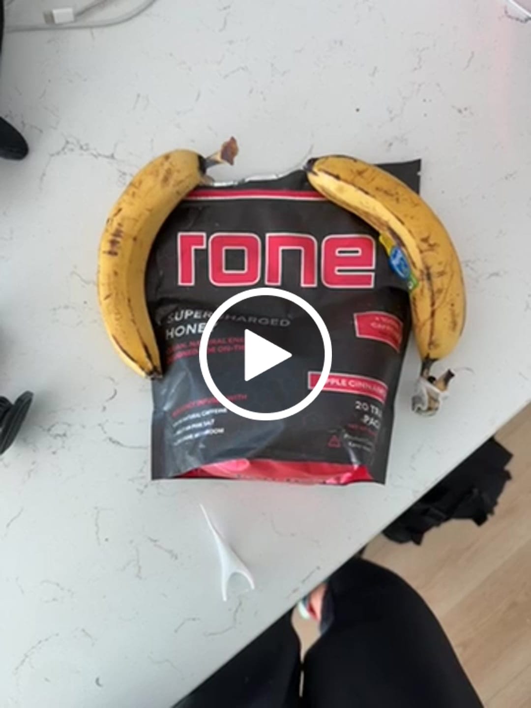 Customer video review of 100mg Caffeine - Apple Cinnamon - SuperCharged Honey (20-Pack)