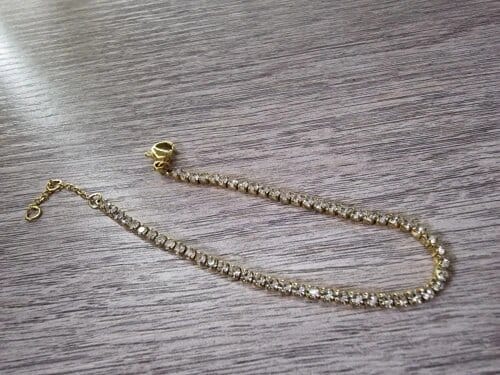 Customer photo review of Monaco Tennis Bracelet