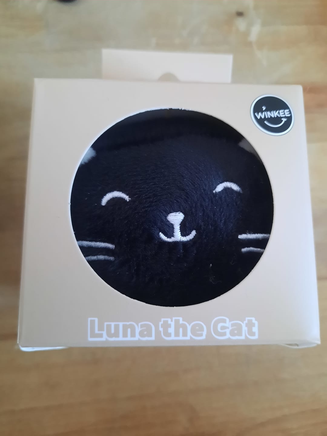Customer photo review of Luna – Schwarze Katze als Stressball und Bildschirmreiniger