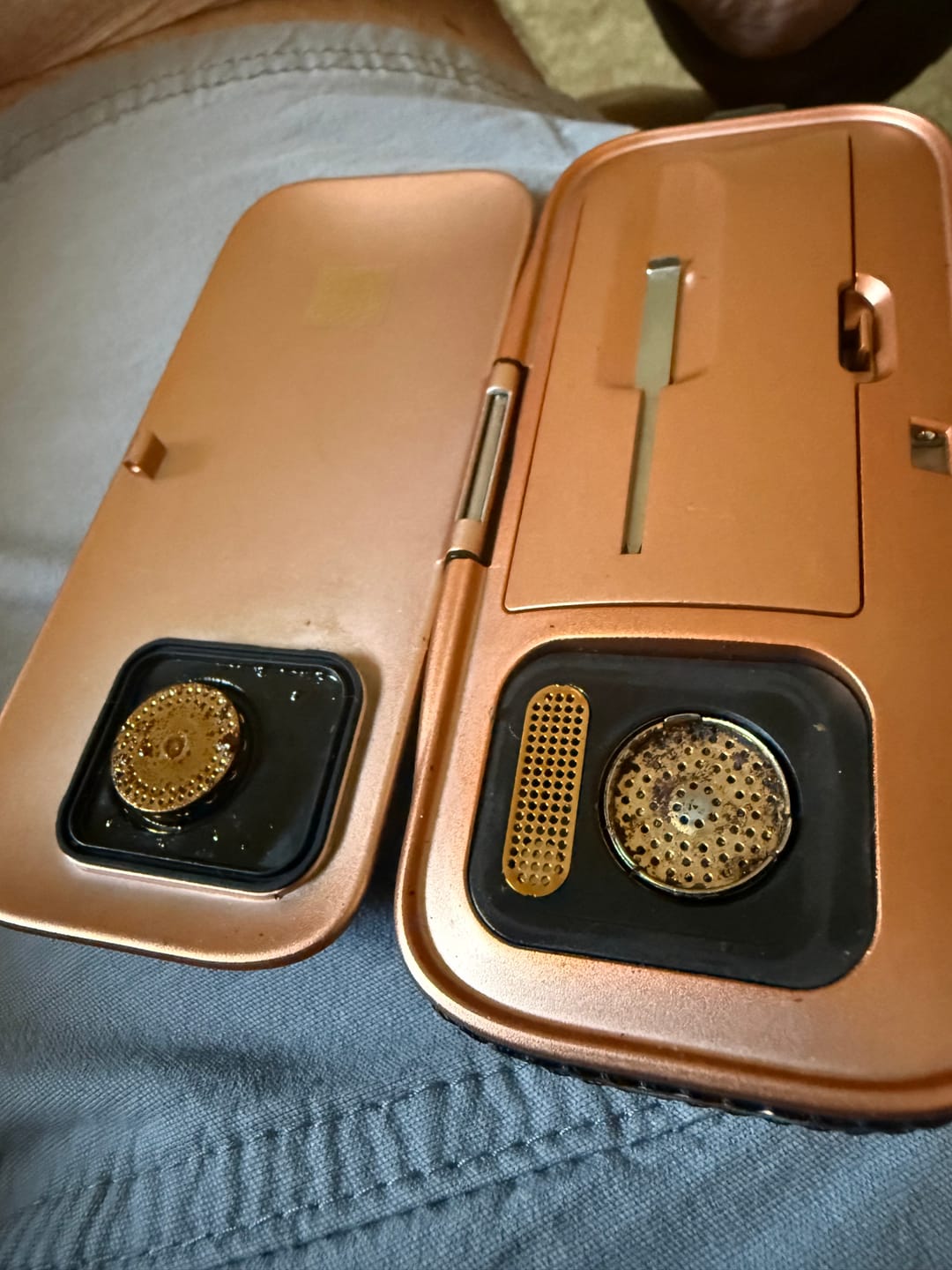 Customer photo review of LEGACY CORE | Dry Herb & Wax Dual Use Vaporizer - 7 LED Heat Levels, Smooth and Easy-to-Use