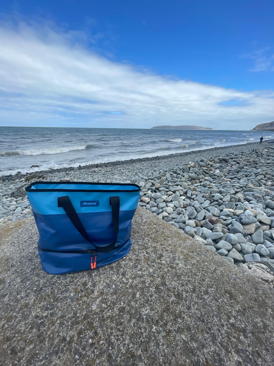 Customer photo review of Aquaplanet Waterproof Tote Bag 20L - Blue Bay
